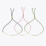 Black Lindsey Beaded Bracelet