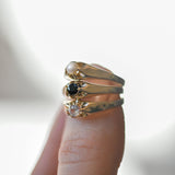 White Sapphire Jane Ring