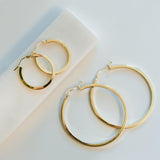 Small Charlotte Hoop Earrings