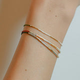 Black Carrie Beaded Bracelet