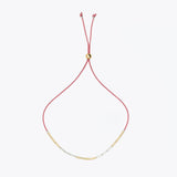 Pink Lindsey Beaded Bracelet