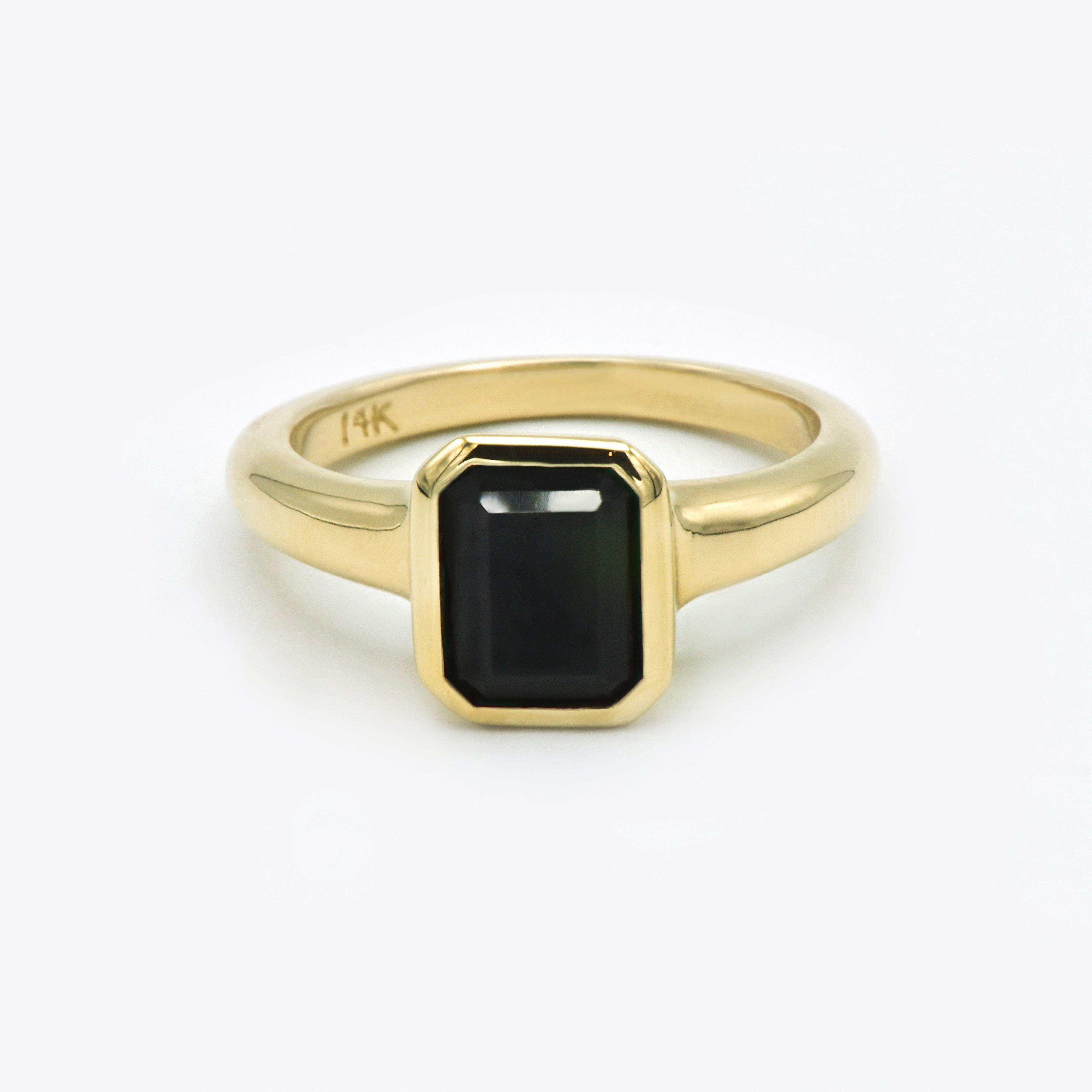 Persoonlijk heel Incarijk Onyx Sofia Ring – ANNETTA