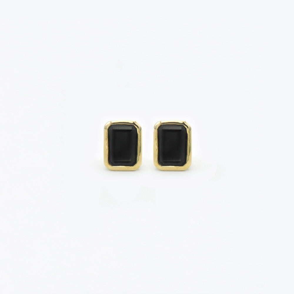 Onyx Zoe Stud Earrings