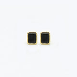 Onyx Zoe Stud Earrings