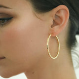 Large Charlotte Hoop Earrings