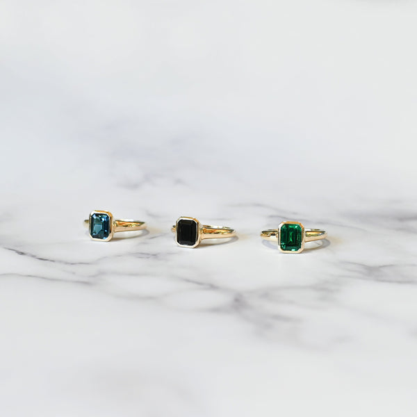 Emerald Sofia Ring