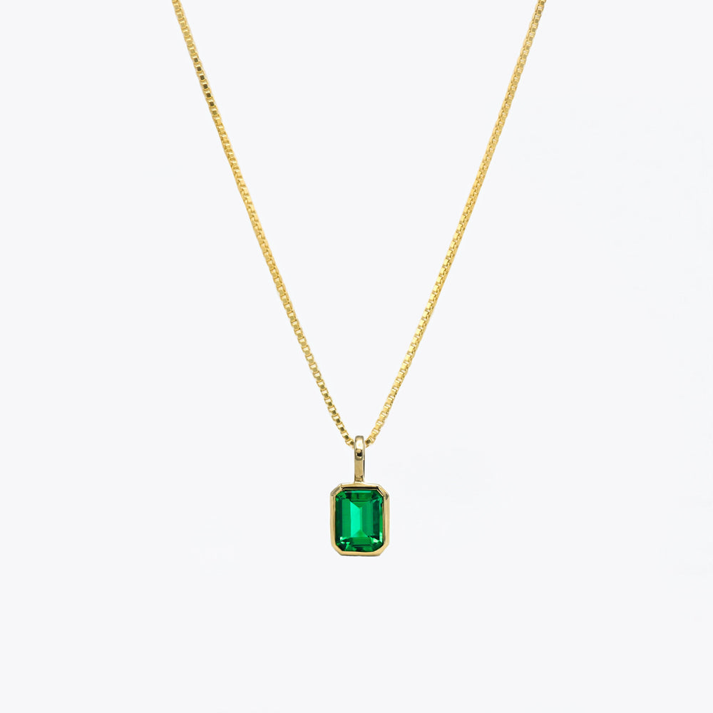 Emerald Izzy Pendant