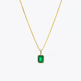 Emerald Izzy Pendant