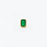Emerald Zoe Stud Earrings